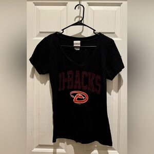 Arizona Diamondbacks D-backs V-neck Shirt size large